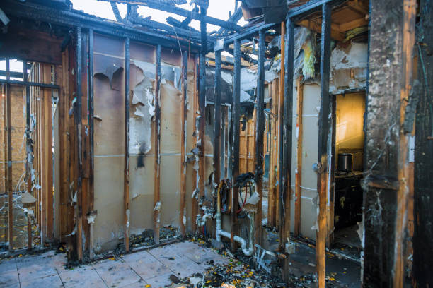 Professional Soot Cleanup technician working in El Lago, TX